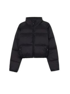 Best Cropp Czarna kurtka puffer czarny
