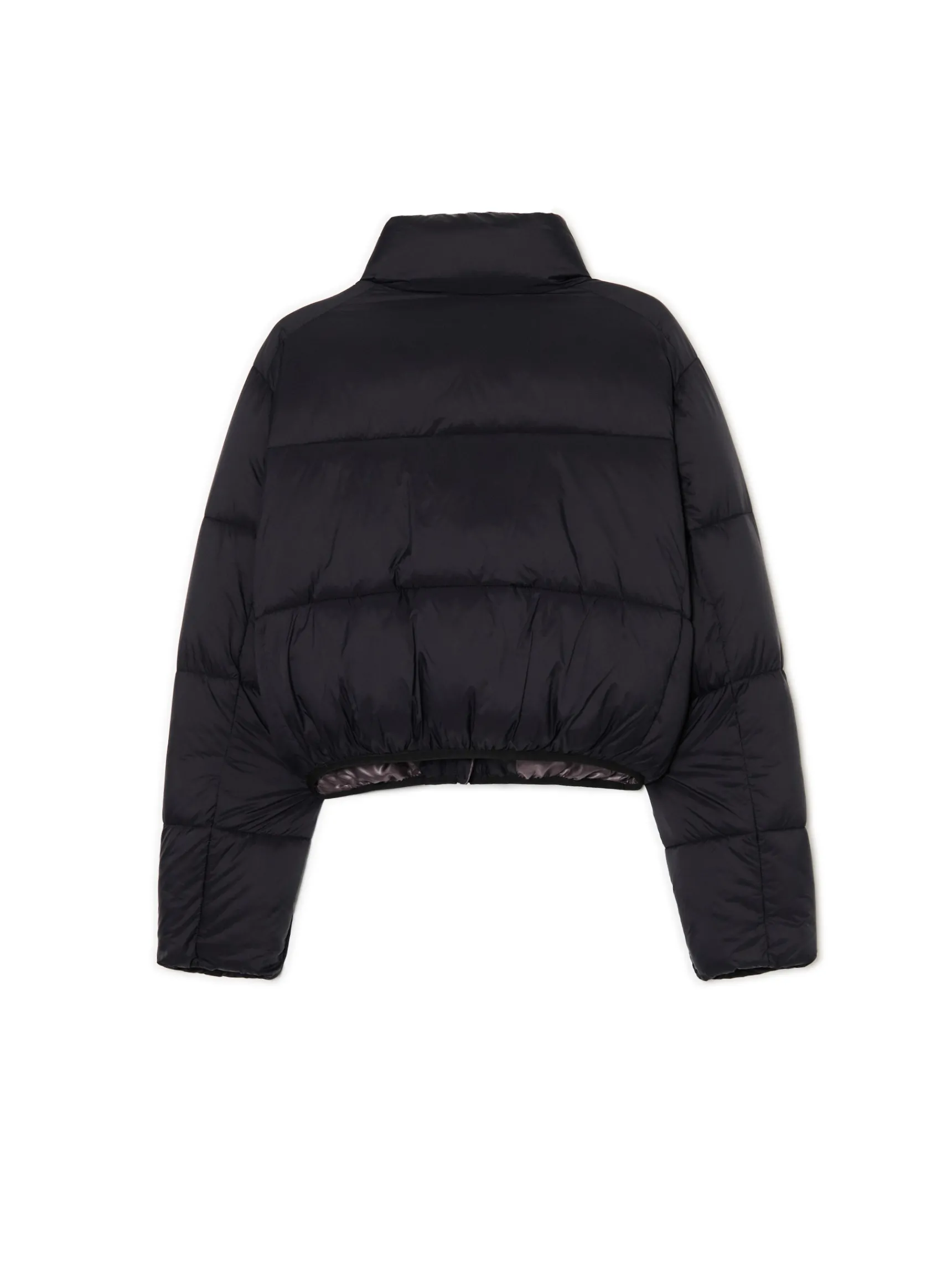 Best Cropp Czarna kurtka puffer czarny