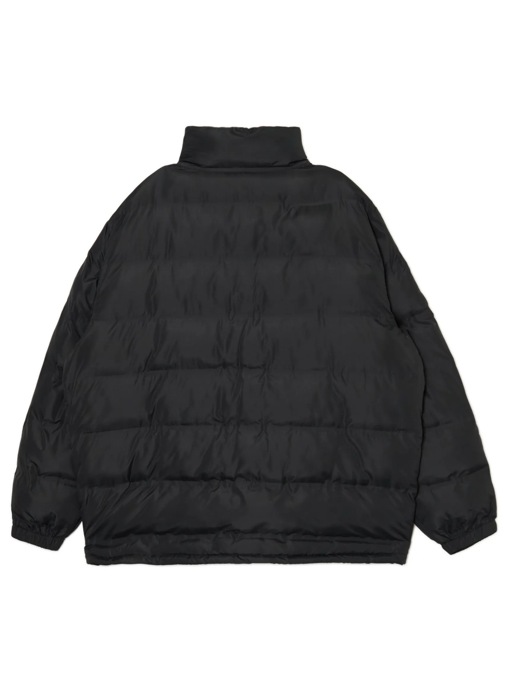 Outlet Cropp Czarna kurtka pufferka czarny