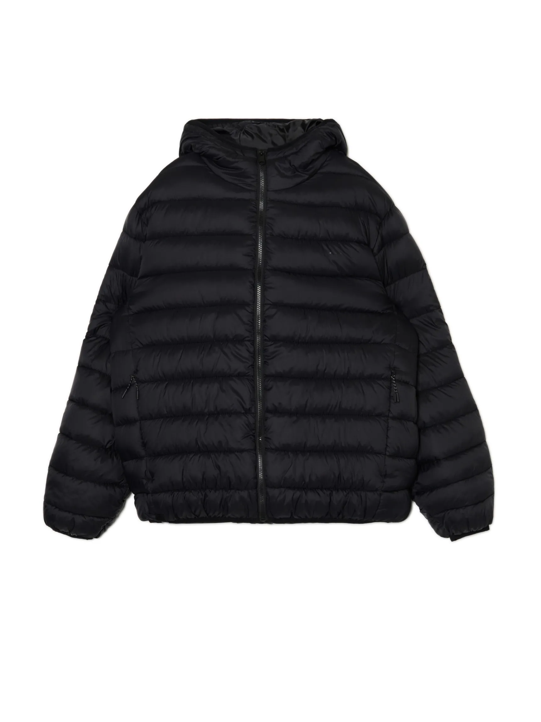 Hot Cropp Czarna pikowana kurtka basic czarny