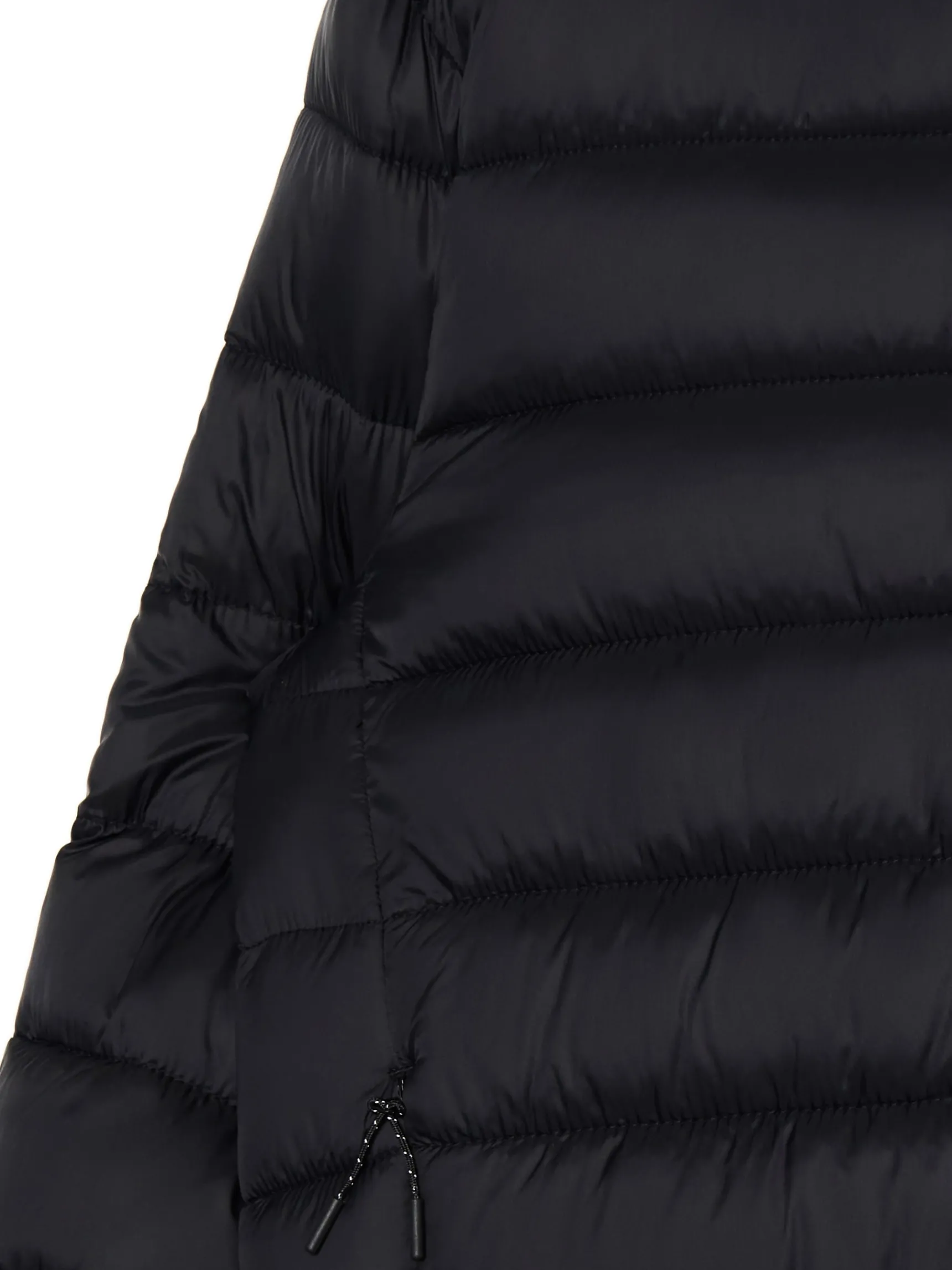 Hot Cropp Czarna pikowana kurtka basic czarny