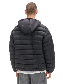 Hot Cropp Czarna pikowana kurtka basic czarny