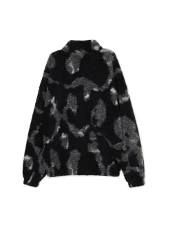 New Cropp Czarna polarowa bluza ze stójką czarny