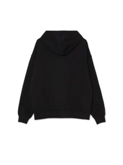 Online Cropp Czarna rozpinana bluza oversize czarny