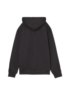 Clearance Cropp Czarna rozpinana bluza z kapturem czarny
