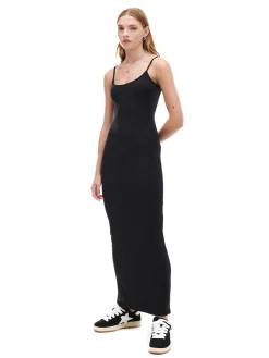 Best Cropp Czarna sukienka maxi czarny