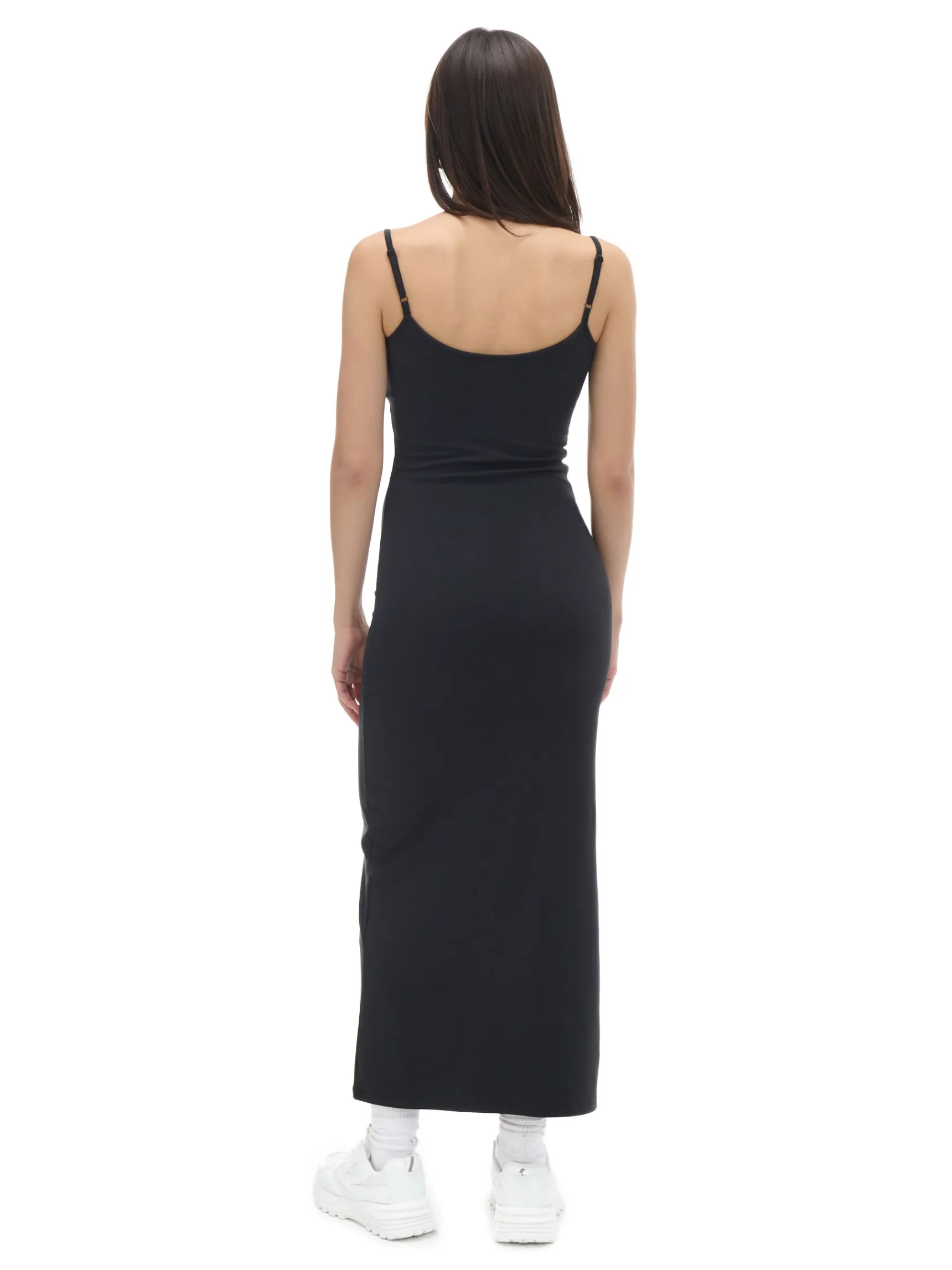 Best Cropp Czarna sukienka maxi czarny
