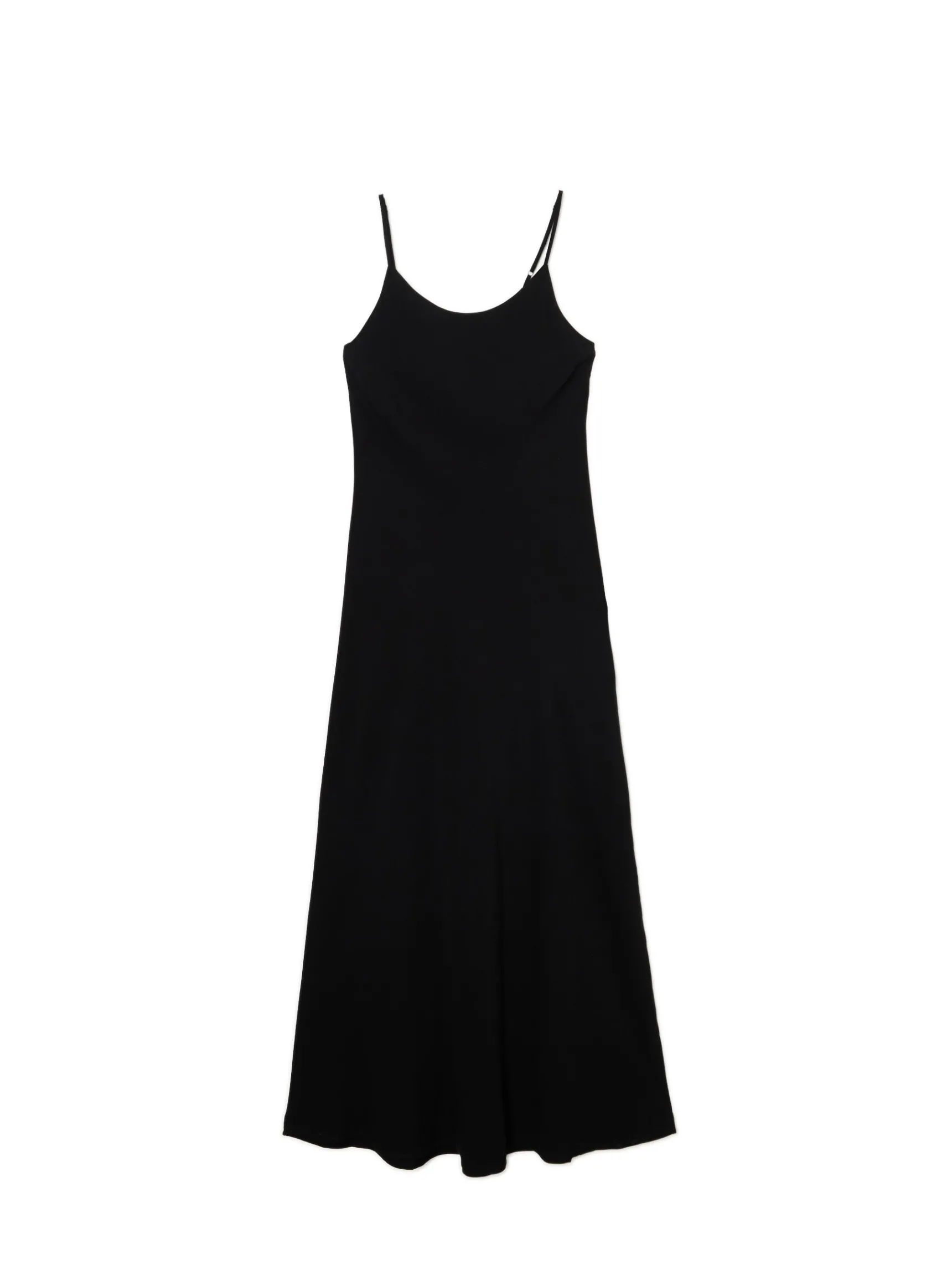 Hot Cropp Czarna sukienka maxi z wiskozy czarny