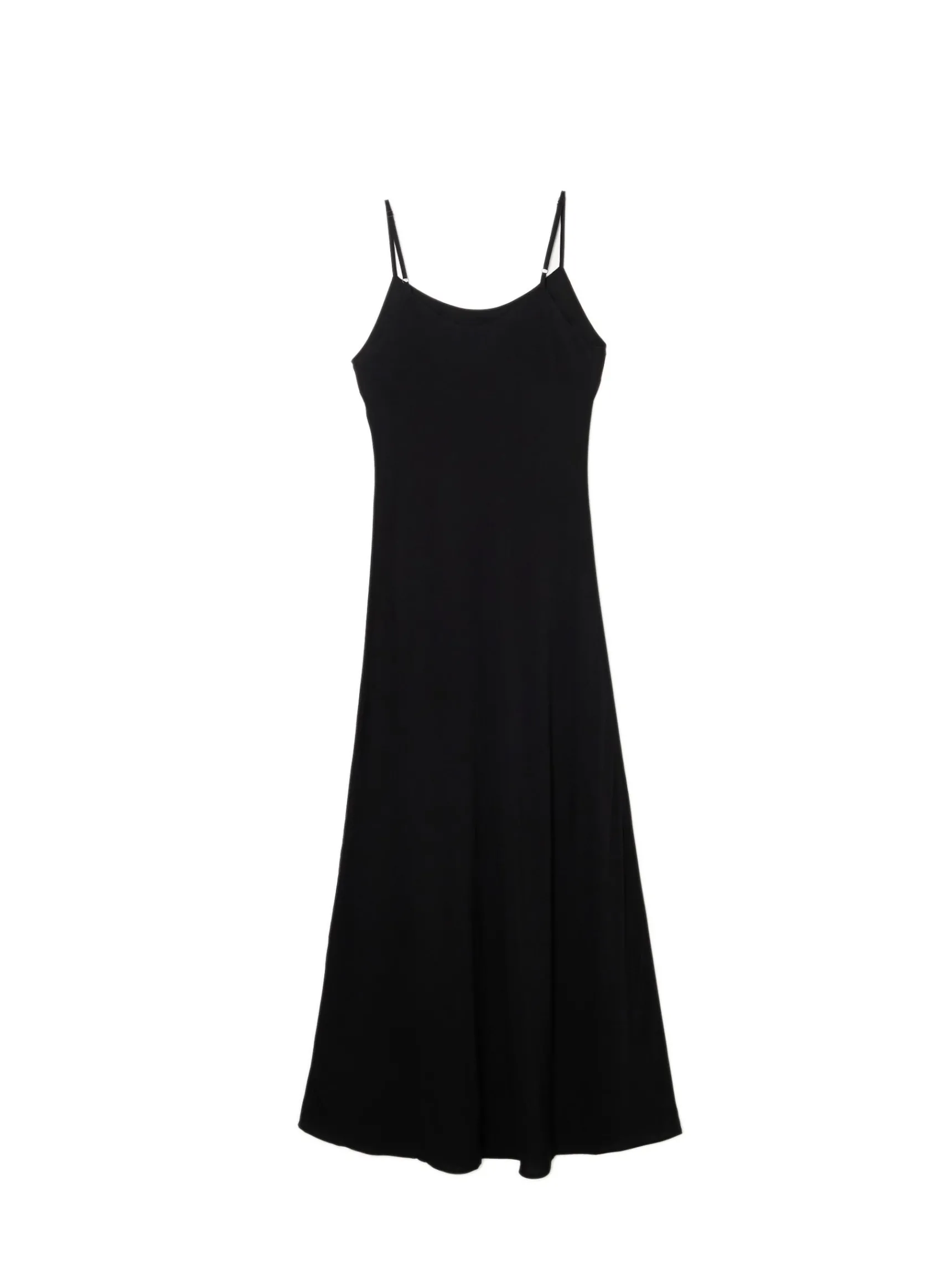 Hot Cropp Czarna sukienka maxi z wiskozy czarny