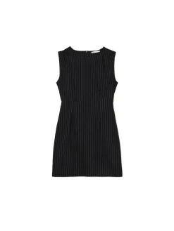 Outlet Cropp Czarna sukienka mini czarny