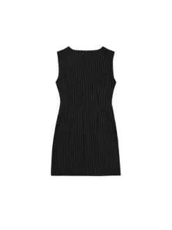 Outlet Cropp Czarna sukienka mini czarny