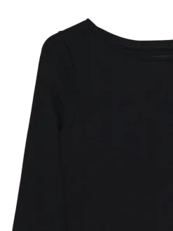 New Cropp Czarna sukienka mini z długimi rękawami czarny