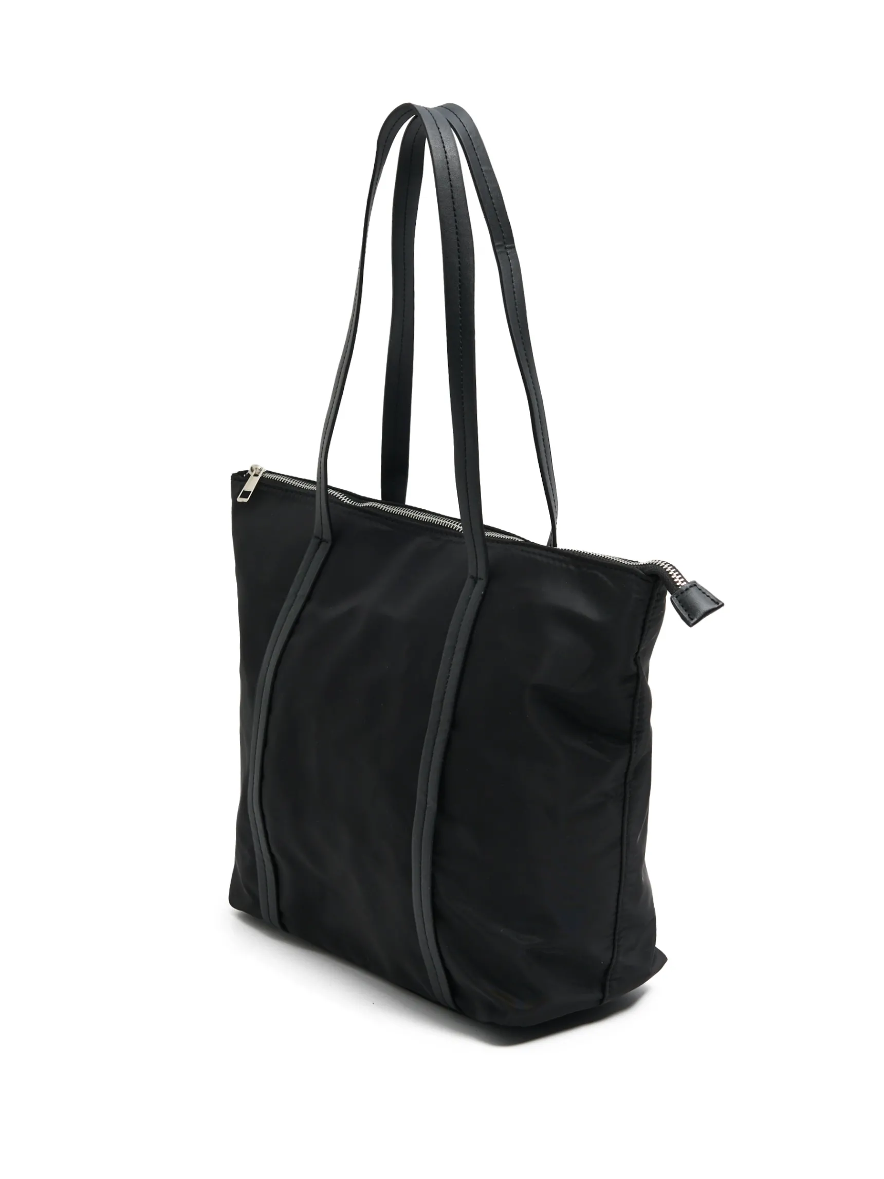 New Cropp Czarna torebka shopper czarny