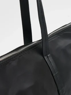 New Cropp Czarna torebka shopper czarny