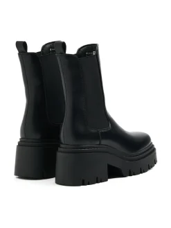 Clearance Cropp Czarne botki chelsea czarny