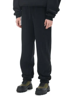 Best Cropp Czarne dresowe joggery czarny