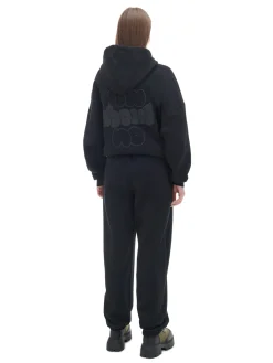 Best Cropp Czarne dresowe joggery czarny