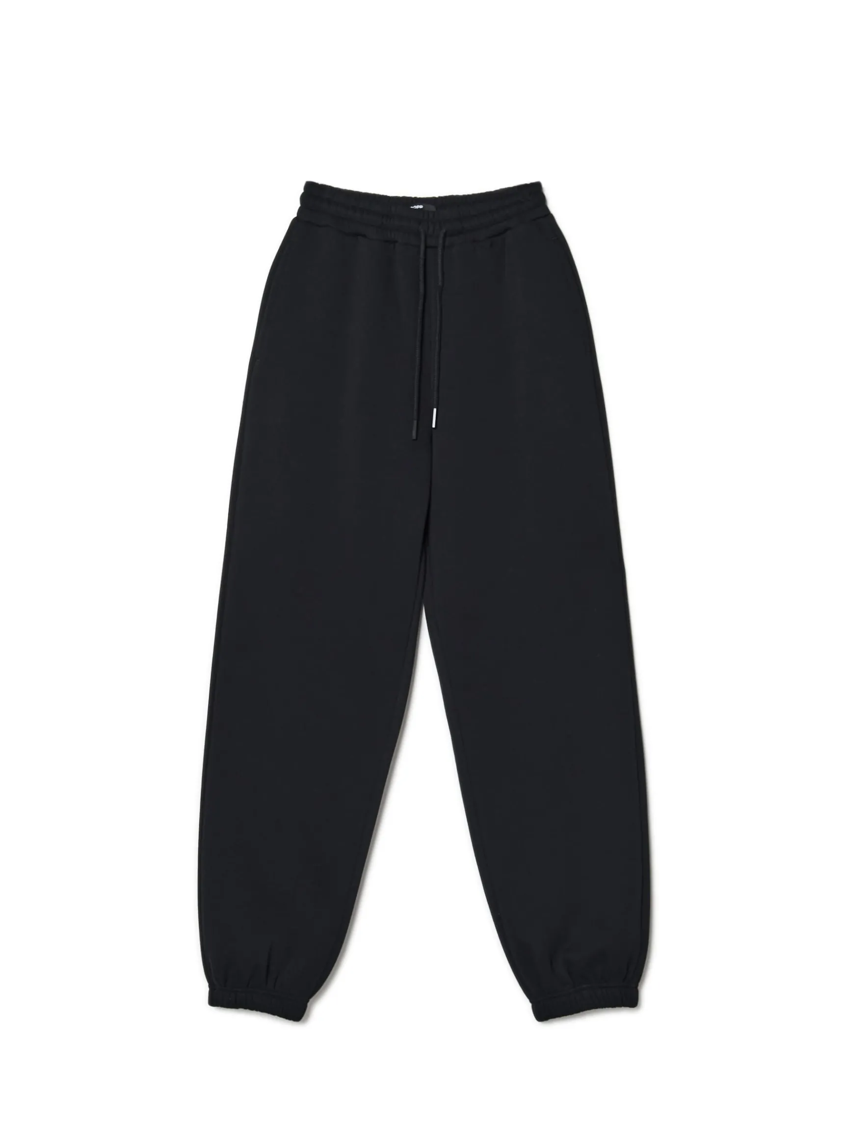 Best Cropp Czarne dresowe joggery czarny