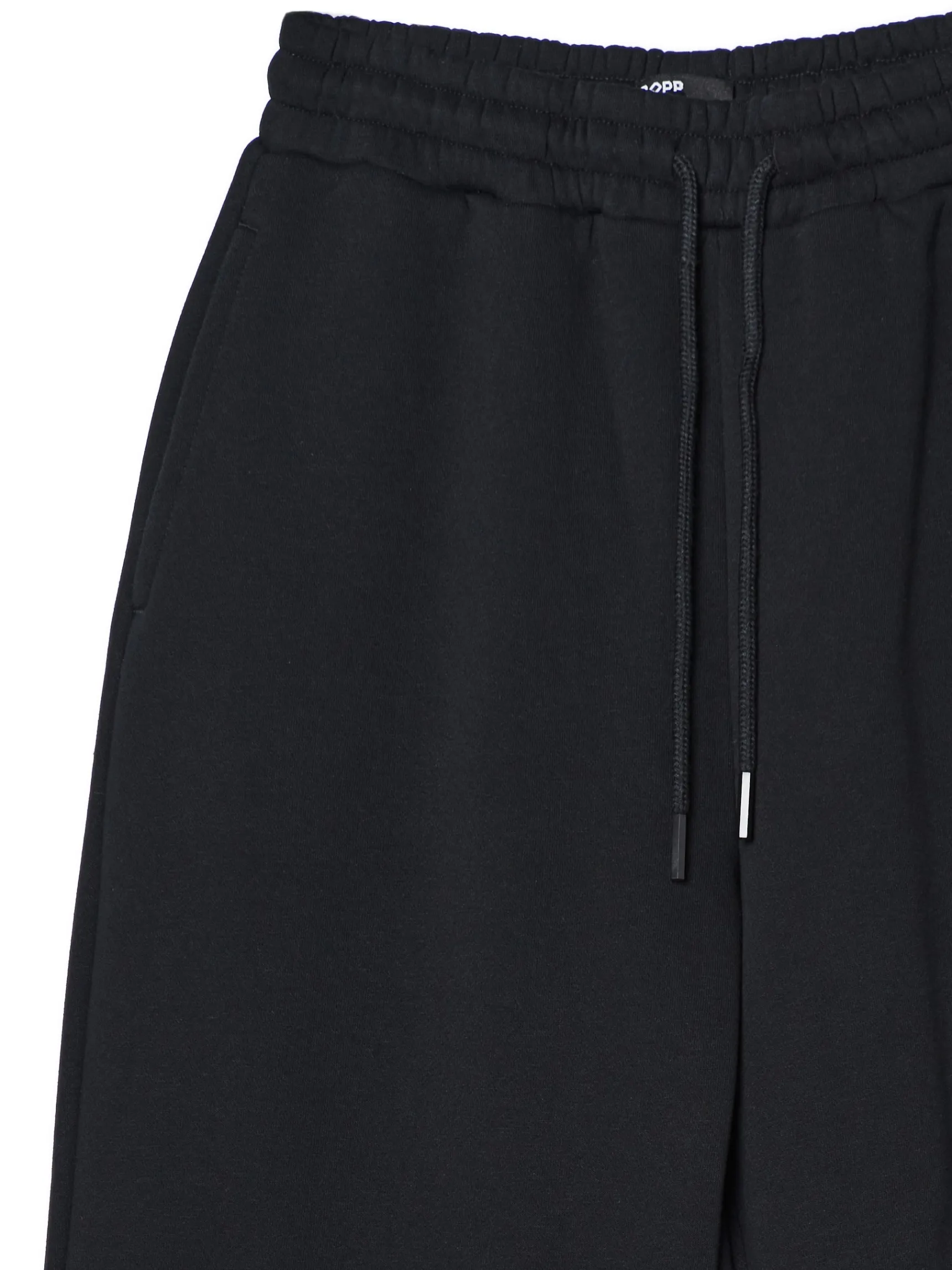Best Cropp Czarne dresowe joggery czarny