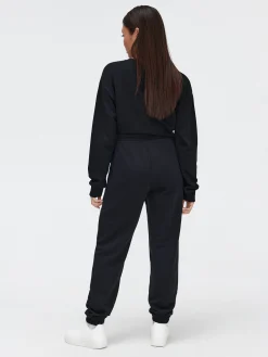 Sale Cropp Czarne dresowe joggery czarny