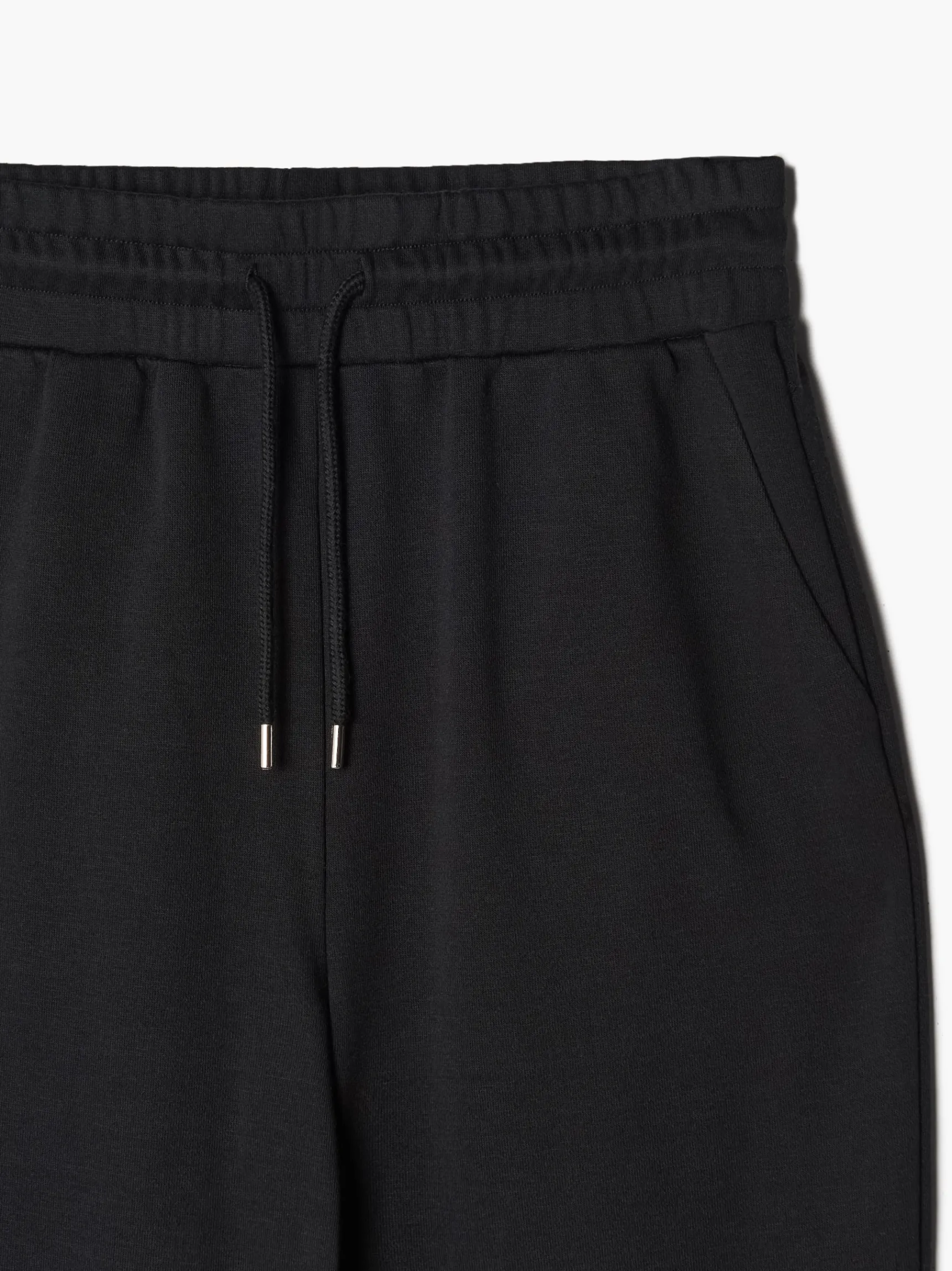 Sale Cropp Czarne dresowe joggery czarny