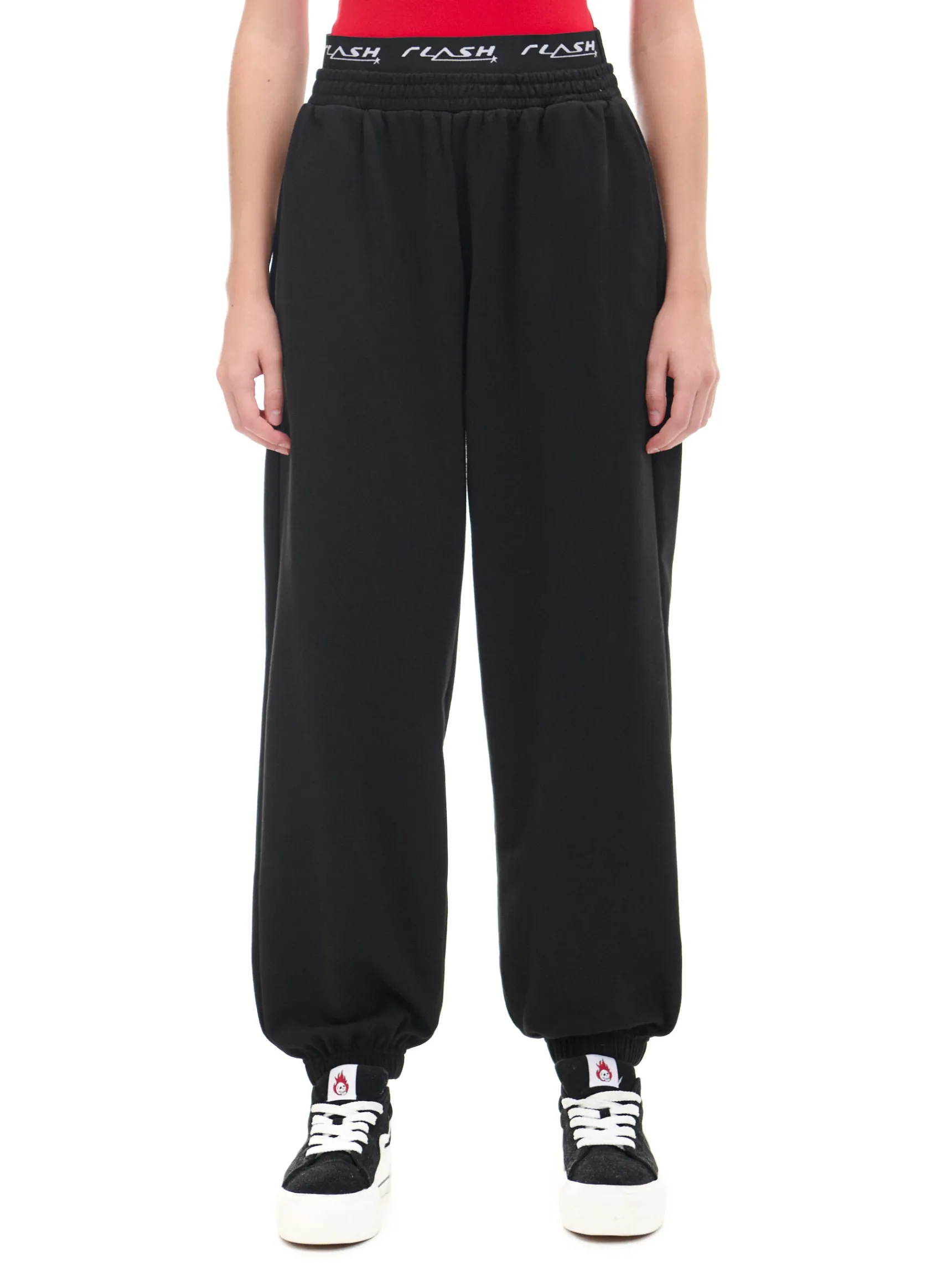 Discount Cropp Czarne dresowe joggery czarny