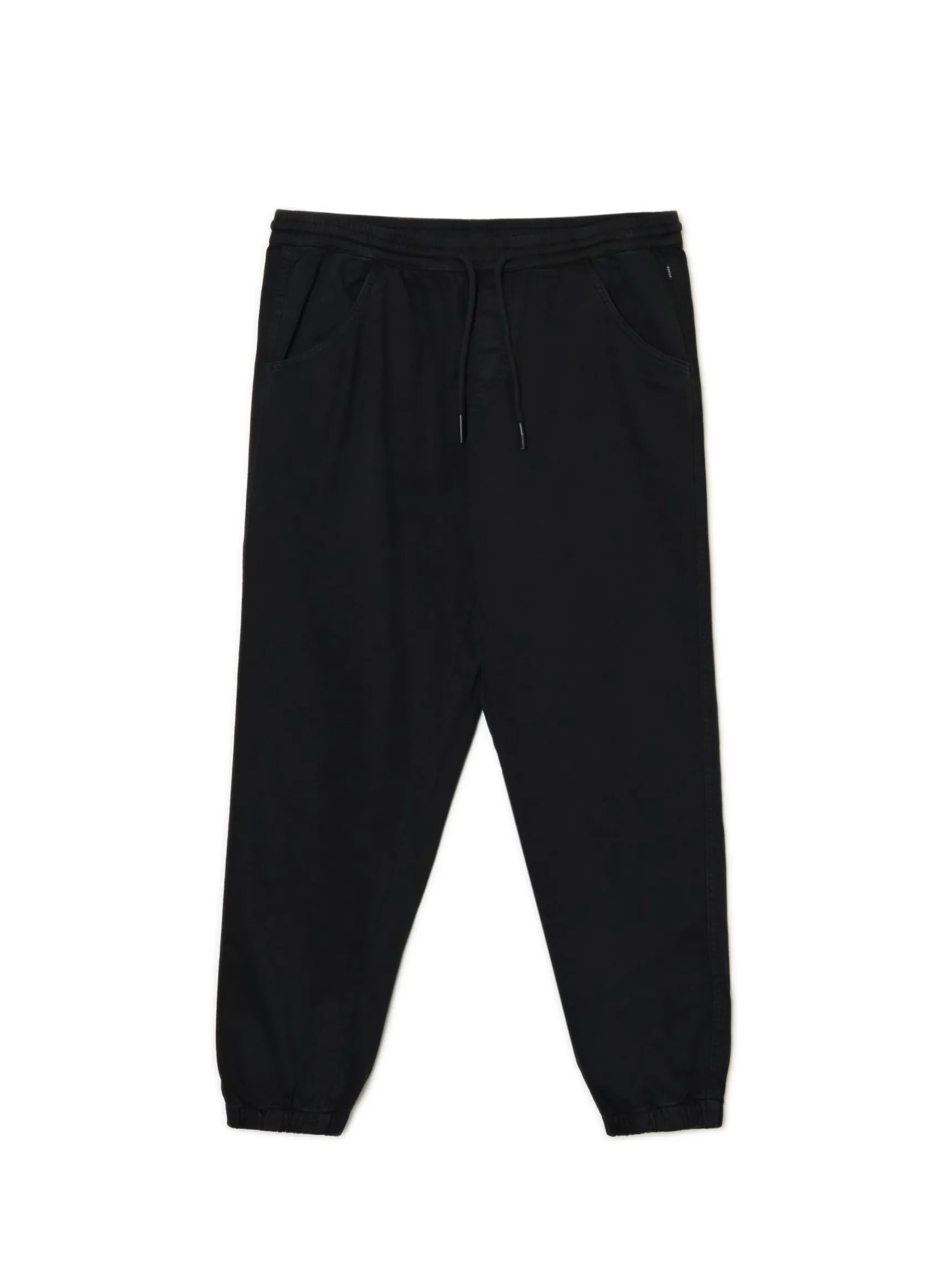 Clearance Cropp Czarne dresowe joggery loose czarny