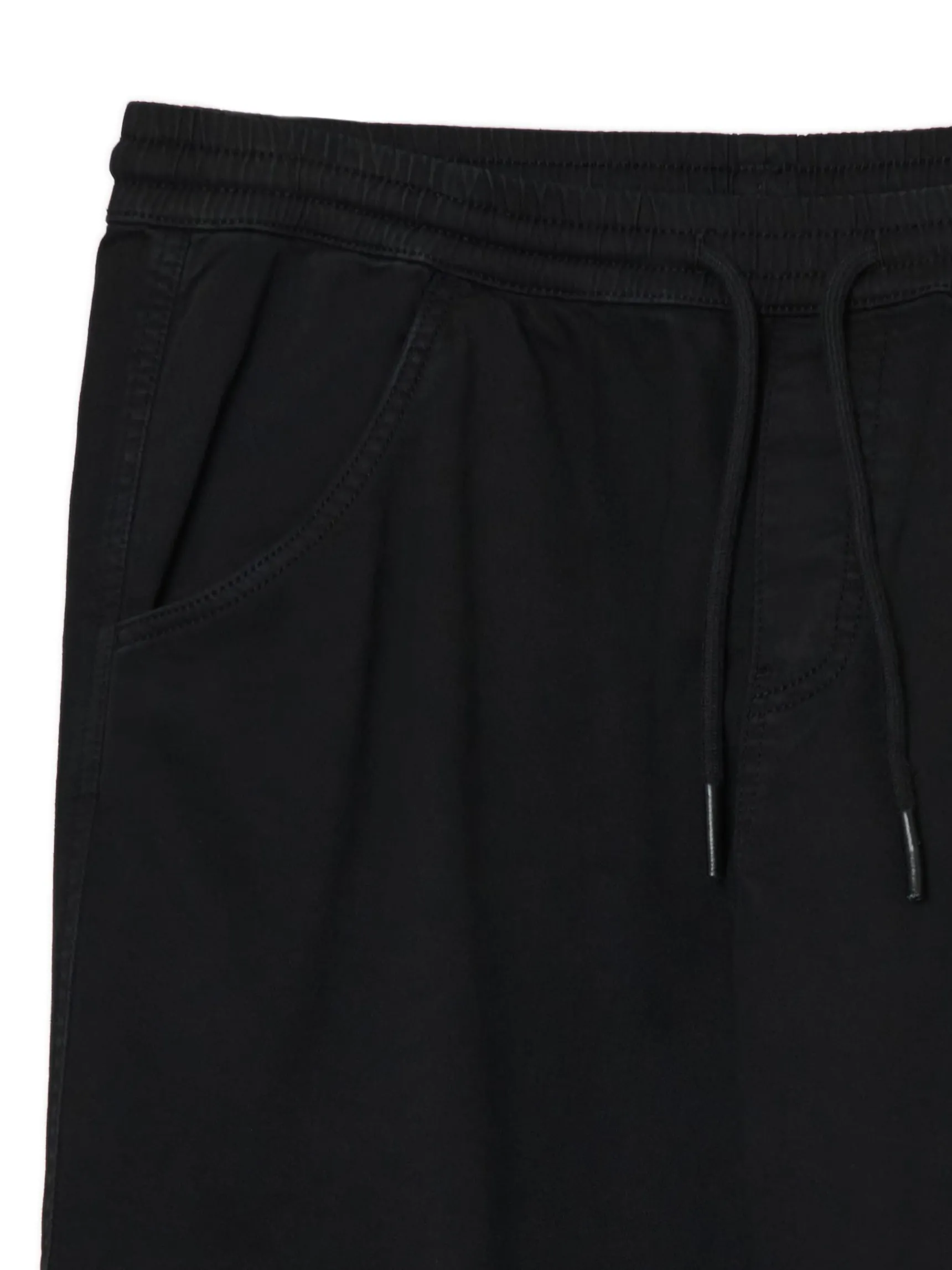 Clearance Cropp Czarne dresowe joggery loose czarny
