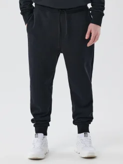Online Cropp Czarne dresowe joggery regular czarny