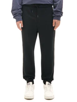 Best Cropp Czarne dresowe joggery regular czarny