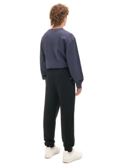 Best Cropp Czarne dresowe joggery regular czarny