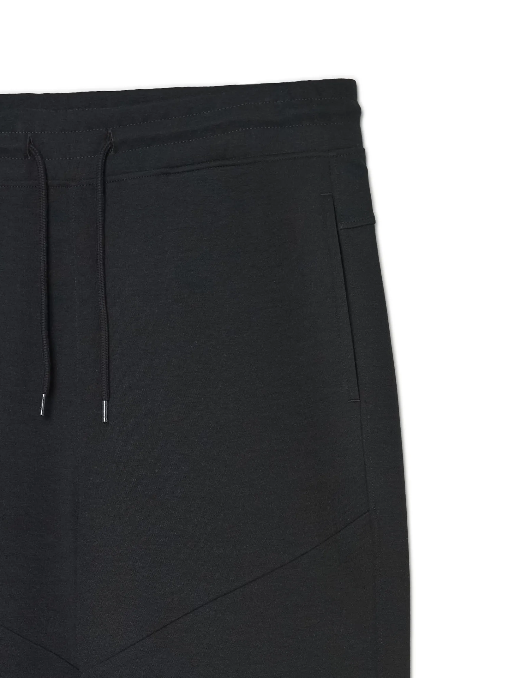 Best Cropp Czarne dresowe joggery regular czarny