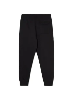 Best Cropp Czarne dresowe joggery z efektem reflective czarny