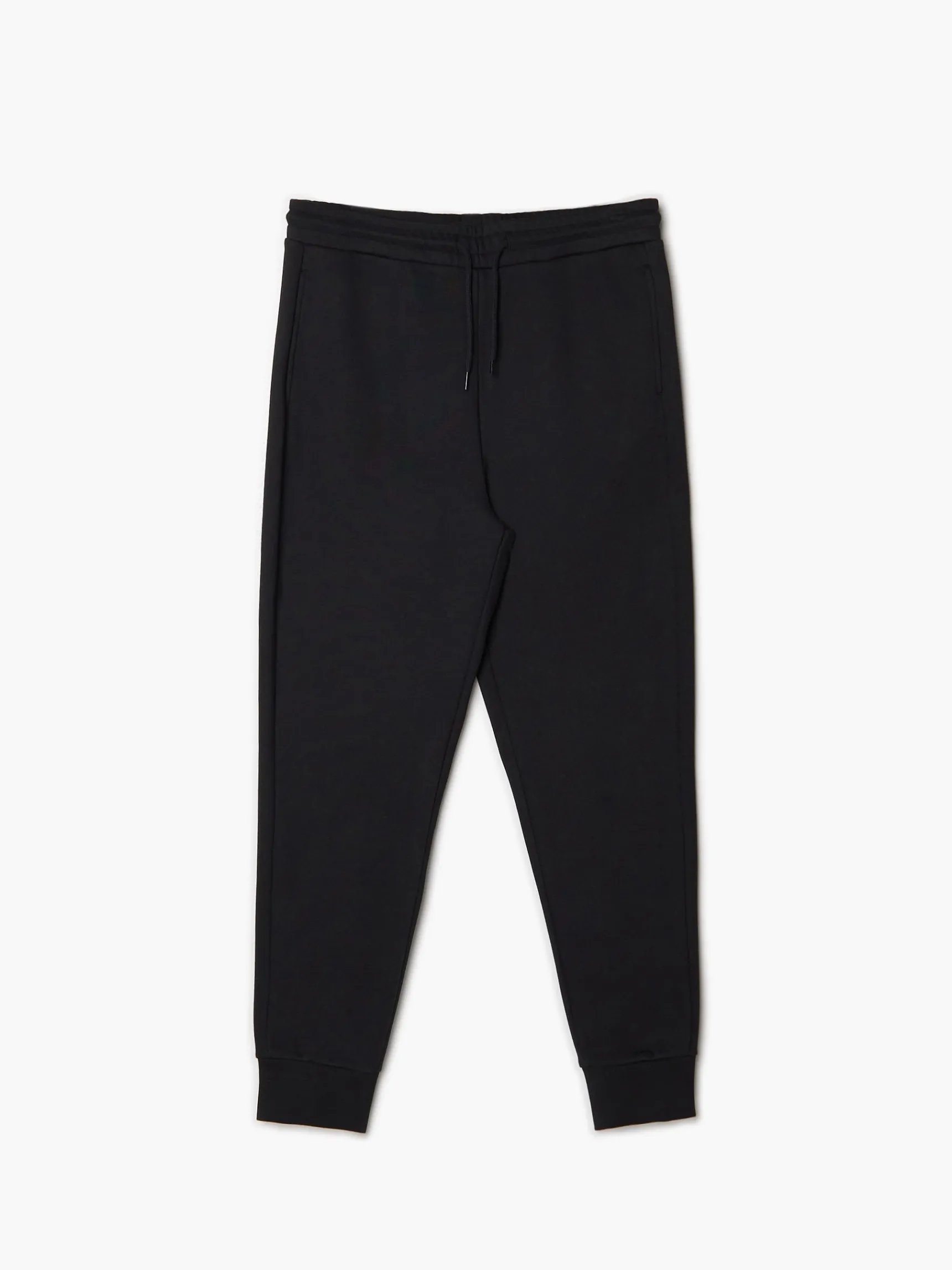 Clearance Cropp Czarne gładkie joggery regular czarny