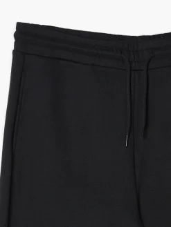Clearance Cropp Czarne gładkie joggery regular czarny