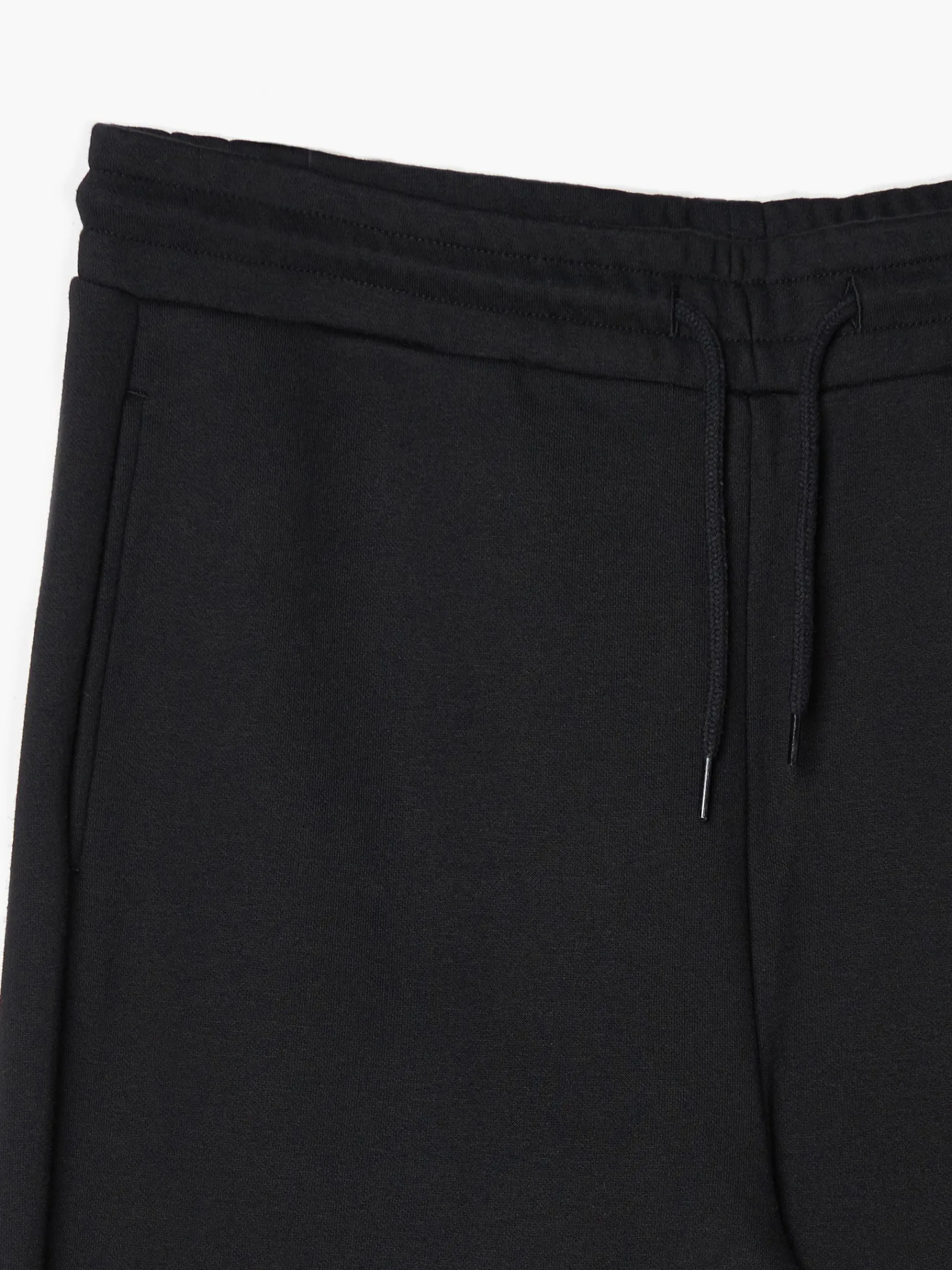 Clearance Cropp Czarne gładkie joggery regular czarny