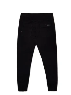 Hot Cropp Czarne jeansowe joggery czarny