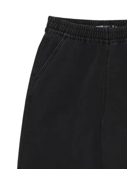 Best Cropp Czarne jeansowe joggery czarny