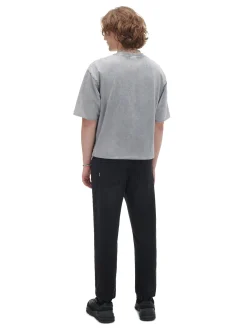 Fashion Cropp Czarne jeansowe joggery czarny