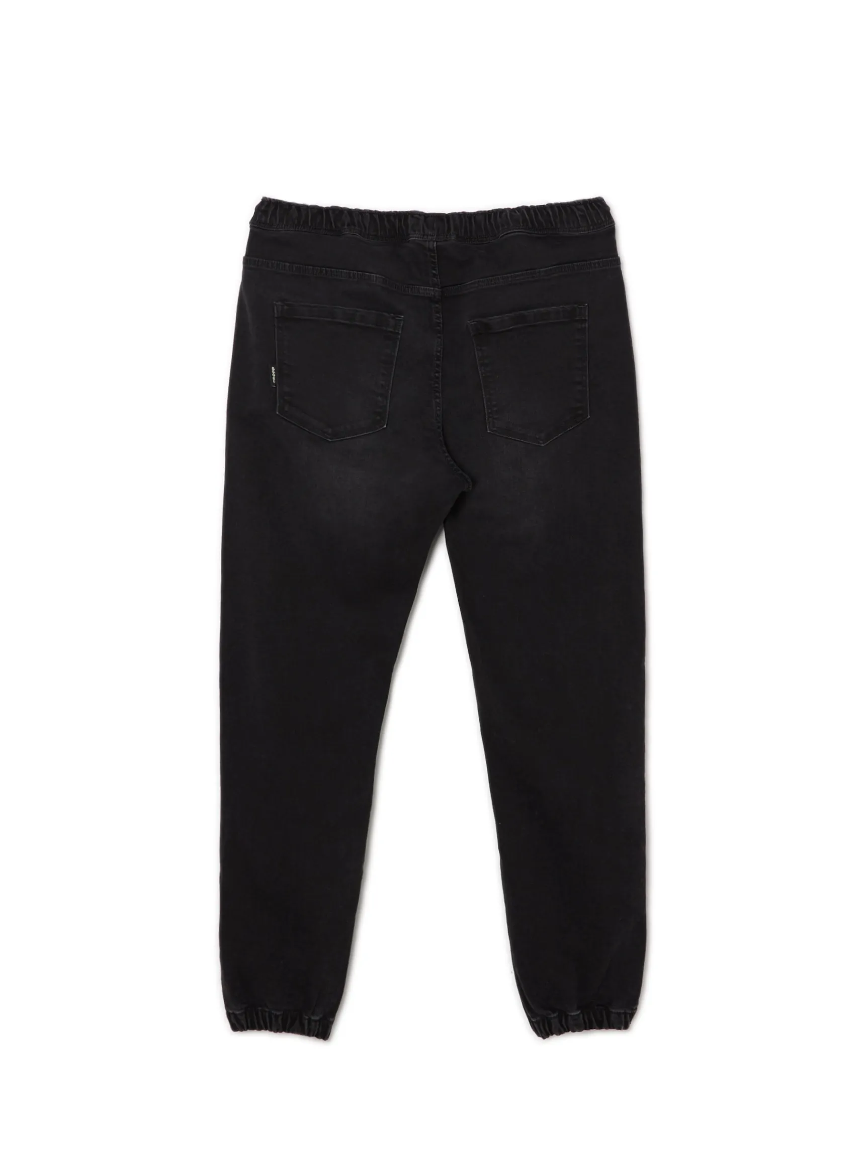 Fashion Cropp Czarne jeansowe joggery czarny