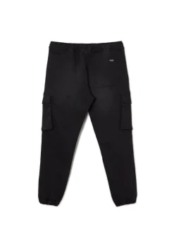 Outlet Cropp Czarne jeansowe joggery czarny