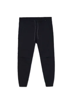 Fashion Cropp Czarne jeansowe joggery czarny