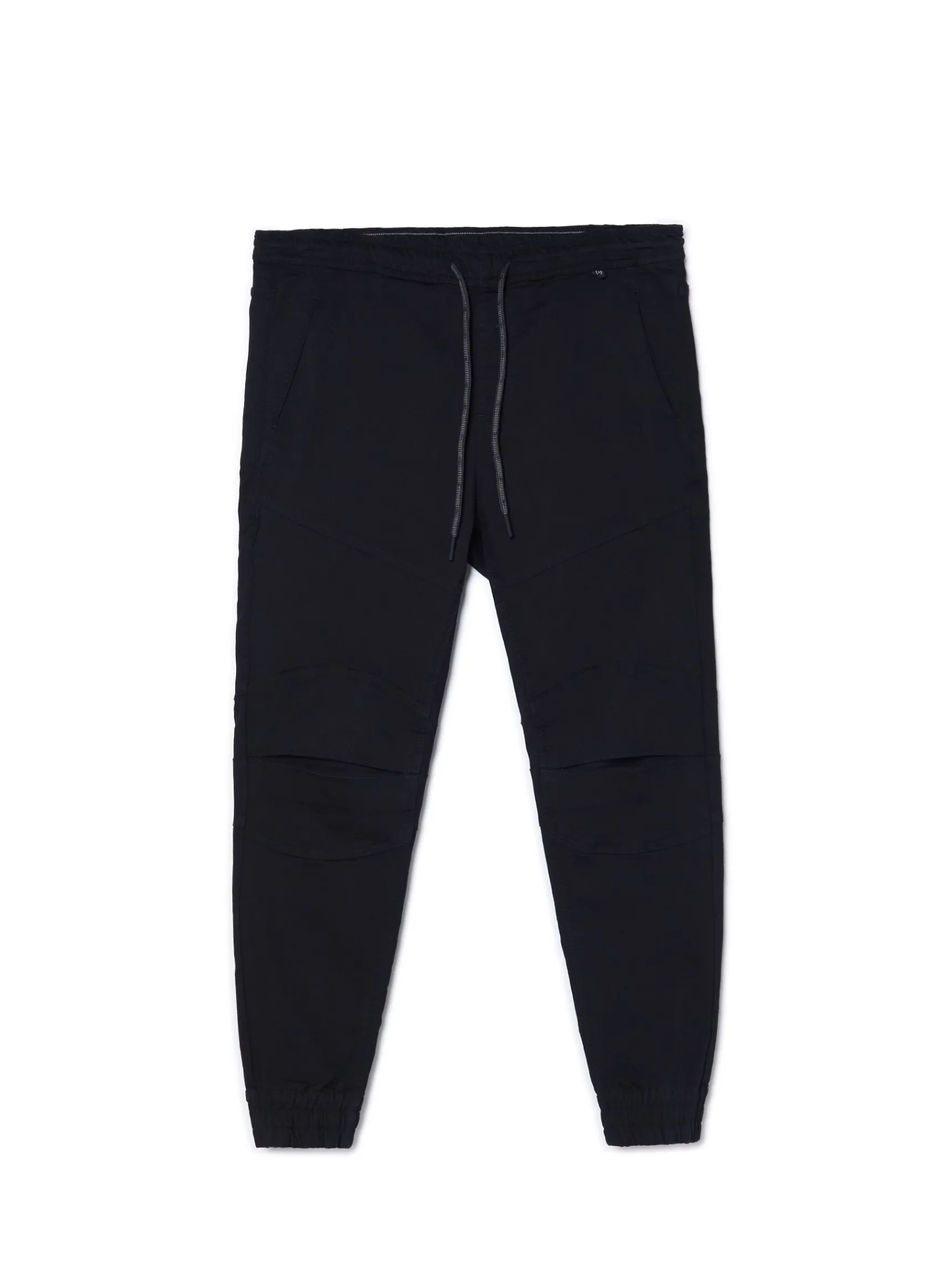 Fashion Cropp Czarne jeansowe joggery czarny