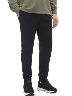 Clearance Cropp Czarne jeansowe joggery chino czarny