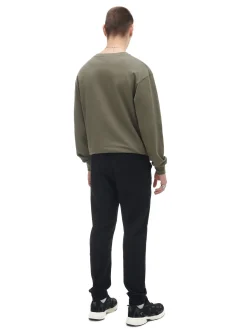Clearance Cropp Czarne jeansowe joggery chino czarny