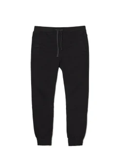 Clearance Cropp Czarne jeansowe joggery chino czarny