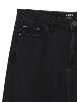 Online Cropp Czarne jeansy baggy czarny