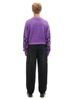Discount Cropp Czarne jeansy baggy balloon czarny