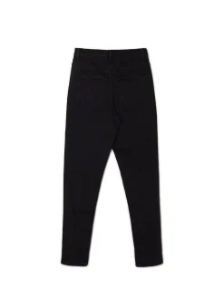 New Cropp Czarne jeansy mom slim czarny