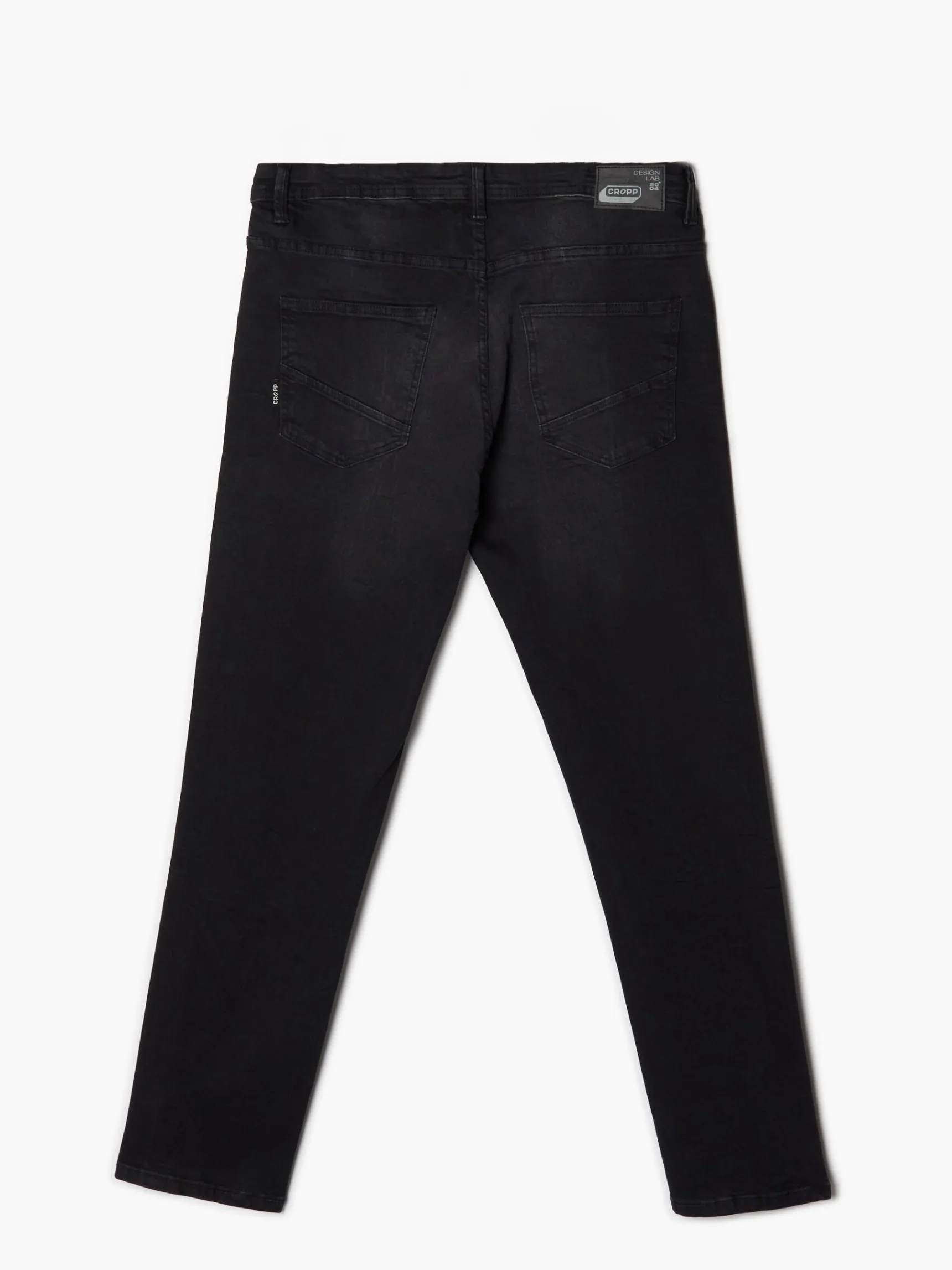 New Cropp Czarne jeansy męskie slim czarny
